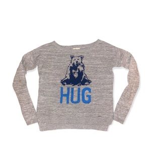 Hollister bear hug woman’s sweater